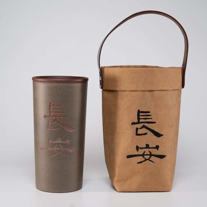 Handcrafted Yixing Purple Clay Cola Cup | 500ml Artisan-Made Tea & Beverage Vessel | Ancient Craft, Modern Design - Eastern Gifts