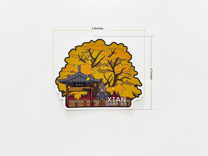 Chang'an Heritage Postcard Set: 20 Hand-Illustrated Xi'an Landmarks & Cultural Icons | Collectible Travel Art - Eastern Gifts