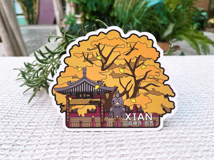 Chang'an Heritage Postcard Set: 20 Hand-Illustrated Xi'an Landmarks & Cultural Icons | Collectible Travel Art - Eastern Gifts