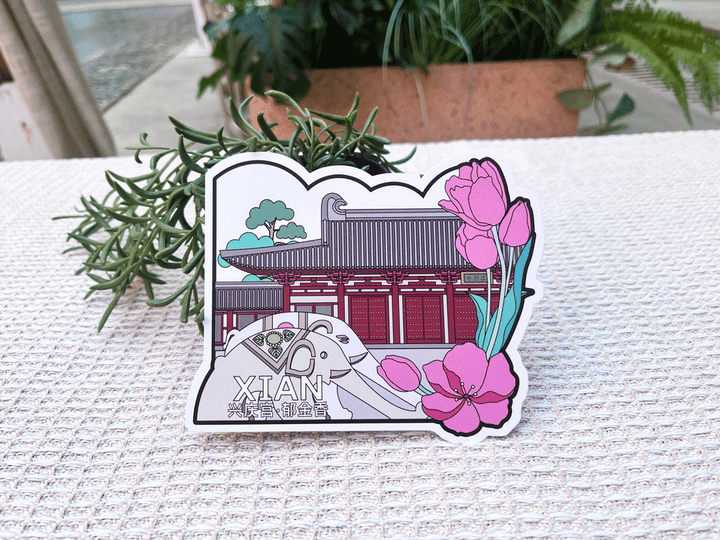 Chang'an Heritage Postcard Set: 20 Hand-Illustrated Xi'an Landmarks & Cultural Icons | Collectible Travel Art - Eastern Gifts