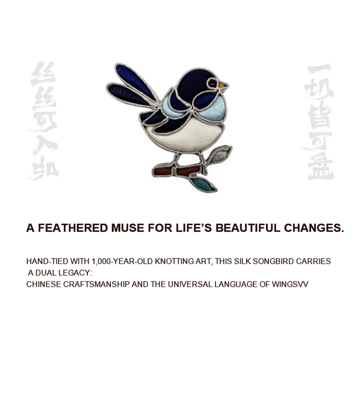 Bird Brooch-Chinese craftsmanship - Eastern Gifts