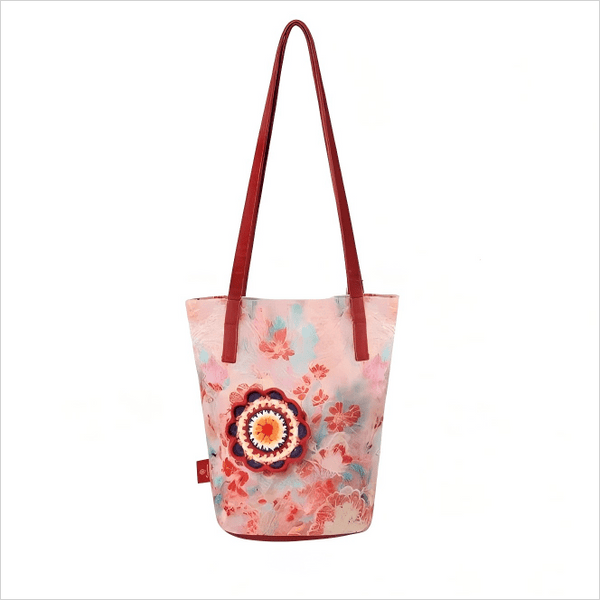 Bucket Bag – Artisan Crochet Tote, Spacious & Spring-Inspired - Eastern Gifts