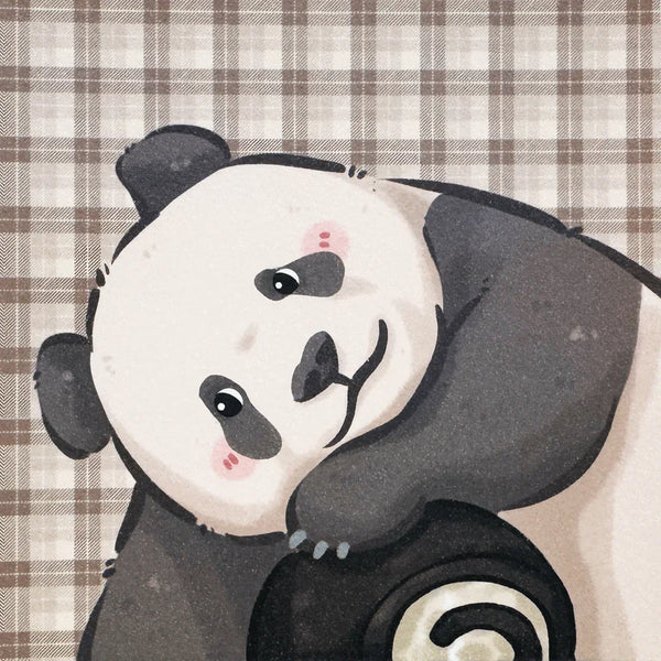Design Panda Postcard| High-grade thick cardboard | Collectible texture | Travel souvenir/blessing card - Eastern Gifts