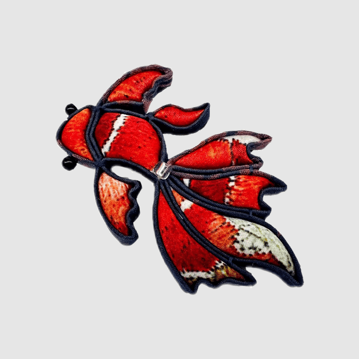 Indie Designer Brooch-Koi Fish Brooch - Eastern Gifts