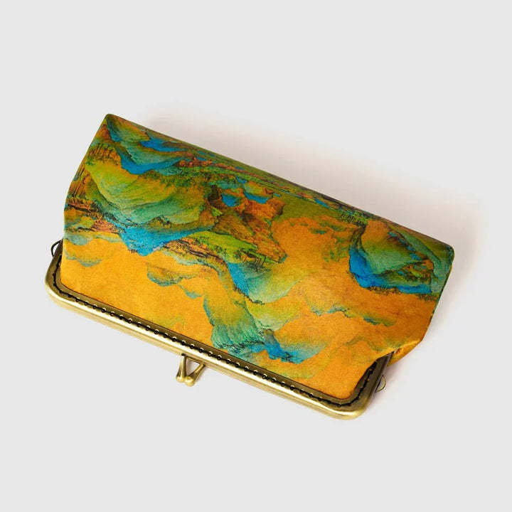 New Women's Clutch Cosmetic Bag|Chinese Landscape Art - Eastern Gifts