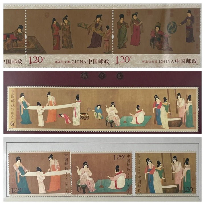Tang Dynasty Silk Making Stamps - Eastern Gifts